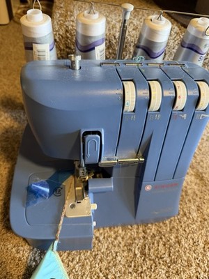 SINGER 14U34 Mechanical Household Serger Overlock Sewing Machine, Portable