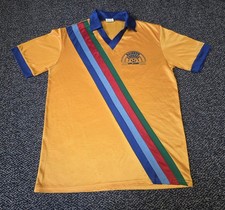 Vintage Soccer Jersey 80's Size Medium Rainbow Express