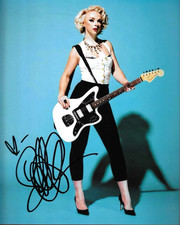 * SAMANTHA FISH * signed 8x10 photo * PAPER DOLL * CHILLS & FEVER  * COA *