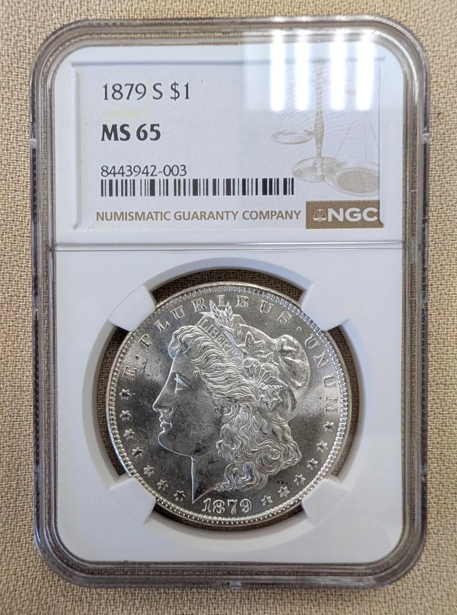 1879 Year Grade MS 65 Morgan Dollars (1878-1921) for sale | eBay