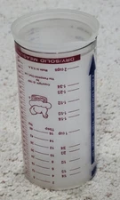 VTG Pampered Chef Measure All Measuring Cup - 2 C, Push Up, Wet Dry Liquid Solid