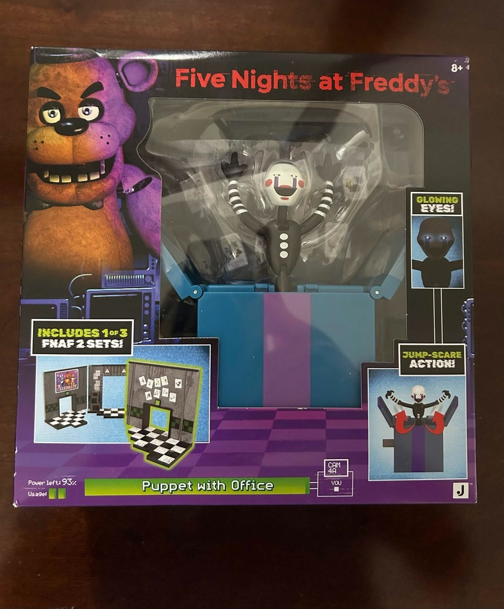 Jazwares FNAF 2 Puppet Office Figure Set Five Nights at Freddy's 5