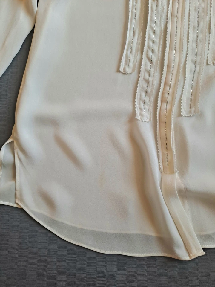 Blusa Etcetera Crema Talla 6 Foto 4 de 4