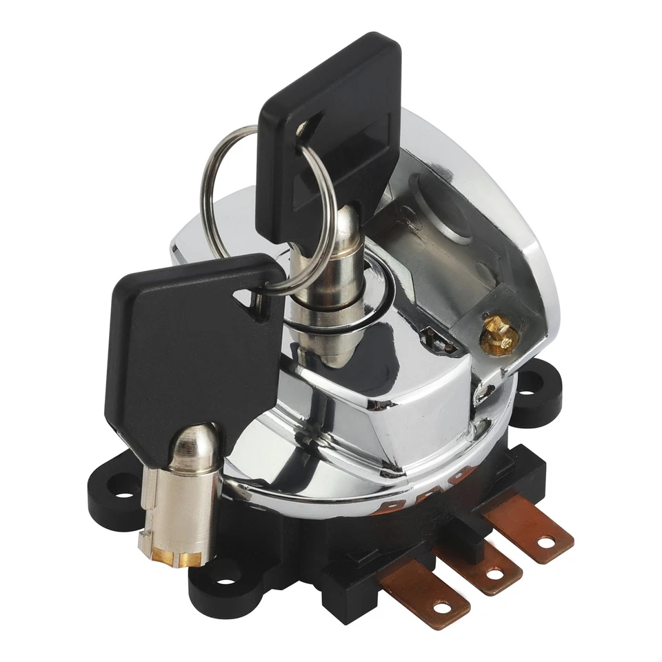 Llave de bloqueo de interruptor de encendido apta para Harley Heritage Softail Classic FLSTC 1996-2009 Foto 4 de 4