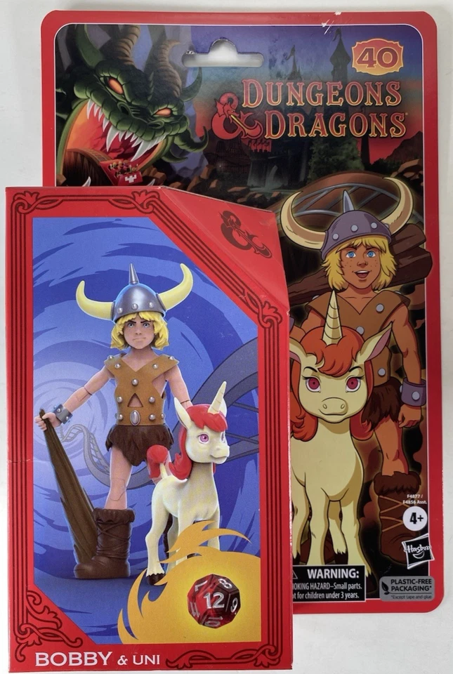 Dungeons & Dragons dibujos animados clásicos 3 figuras de acción Asstd Diana, Hank y Bobby Foto 4 de 4
