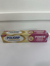 Poligrip Power Max Hold + Comfort Denture Adh...