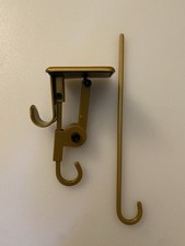 Fireplace Stocking and Garland Hanger Iron for Holiday Party Home Xmas Decor