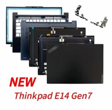 New For Lenovo Thinkpad E14Gen7 LCD Back Cover Bezel Hinges/Palmrest/Bottom case