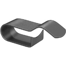 100 Wire Loom Clips Black 3/8" Clamping Diameter