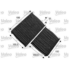 Innenraumfilter Pollenfilter für Peugeot 2008 1 CU 207 WA CC WD SW WK | 2461193