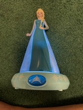 Disney Elsa Frozen Light Up Room Glow 9  Princess Figure Tested Working EUC