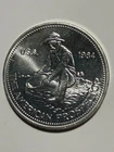 1984 Engelhard American Prospector 1oz .999 Silver Round Eagle Rev BU