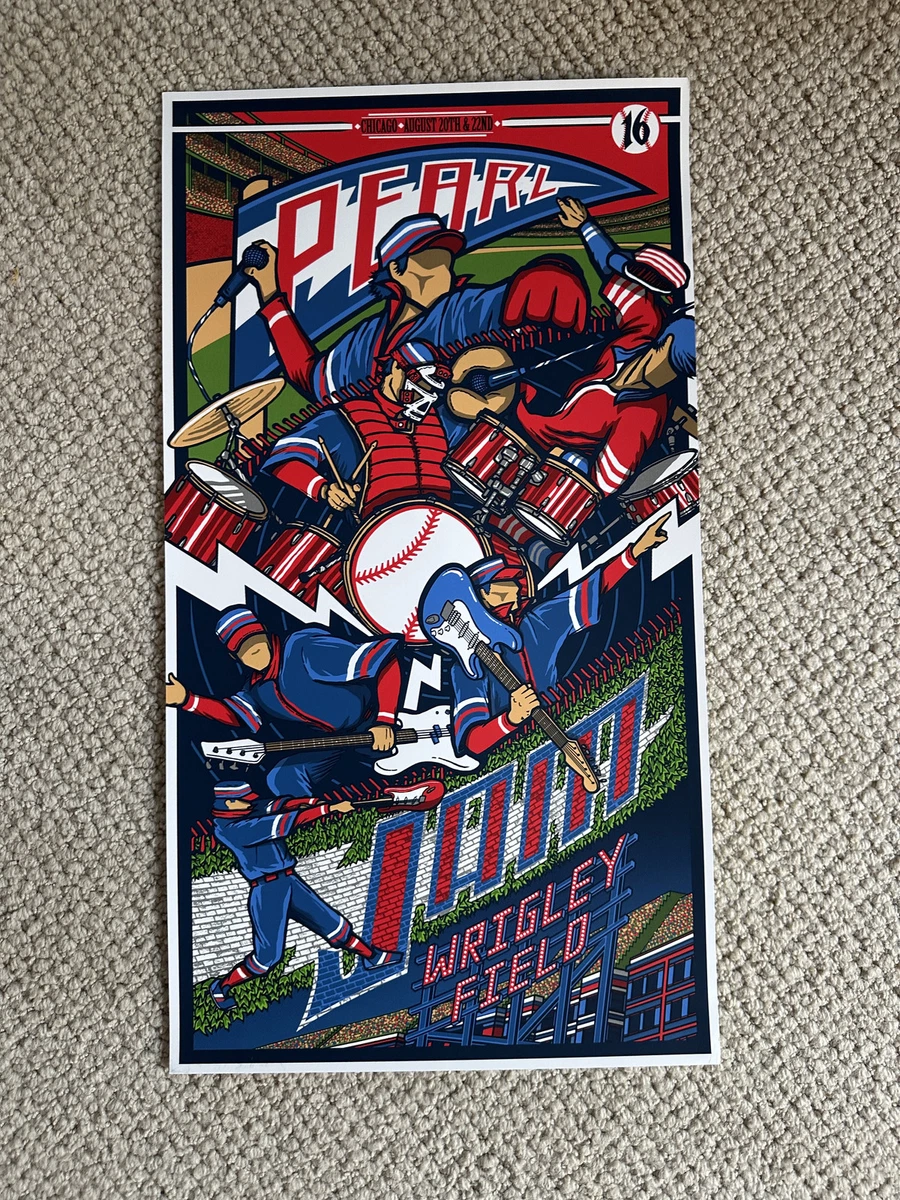 Pearl Jam Wrigley Poster for sale | eBay