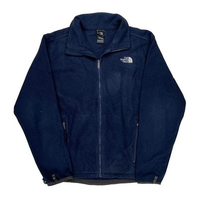 The North Face Fleecejacke - Large Navy Polyester