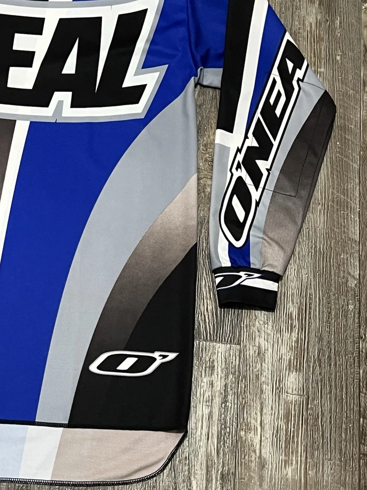 Camiseta deportiva vintage O’Neil Motorcross Racing manga larga poliéster para hombre grande Foto 3 de 4