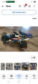70721 LEGO Ninjago Kai Fighter minifigures airplane red plane Lot + Bionicle
