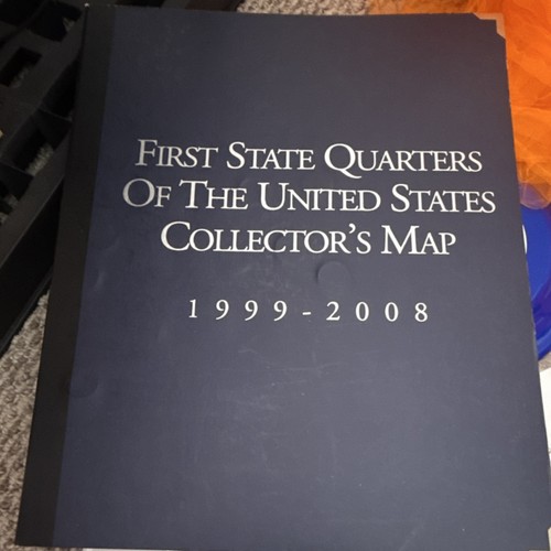First State Quarters of the United States Collector's Map 1999-2008 Album