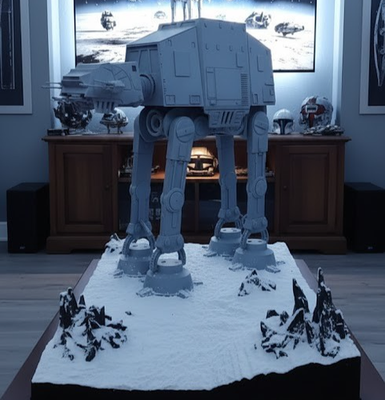 Replica Giant Star Wars AT-AT Walker - 21