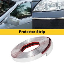 20mm X 5m Trim Chrome Molding Strip Car Door Window Bumper Side Trime Protector 20mm X 5m Trim Chrome Molding Strip Car Door Window Bumper Side Trime Protector