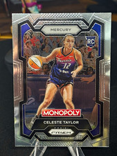 Panini 2024 Prizm Monopoly WNBA Celeste Taylor RC Base Phoenix Mercury #66