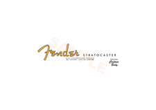 Fender Stratocaster Early 60s Spaghetti Headstock Logo Waterslide Decal