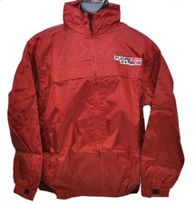 Giubbino a Vento, Antipioggia, colore Rosso  Taglia Unica M -L-XL