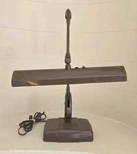 Vintage Dazor Floating Lamp Model UL 2324-16 Industrial MCM Table Lamp Brown