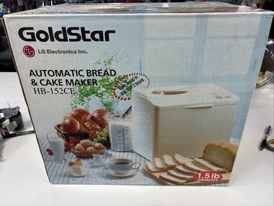 Vintage Goldstar LG Electronics Automatic Bread & Cake Maker HB -152CE