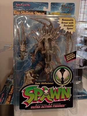 New Sealed  1996 Todd McFarlane's Exo-Skeleton Spawn Series 4 Action Figure