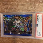 Panini 2024 Select Field Level Bo Nix #472 Blue Prizm /75 RC PSA 10