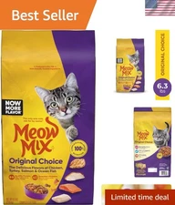 6.3 Pound  Choice Dry Cat Food – Essential Nutrients for Lifelong Health