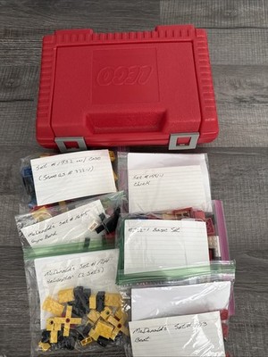 Lego Original Basic Set #1932 With Case + McDonald s Transportation Sets