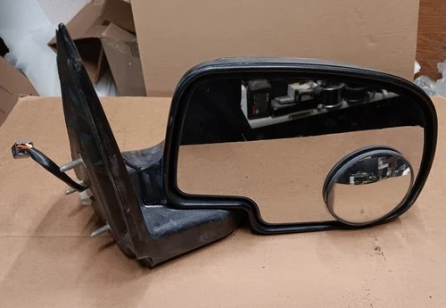 1999-2002 GMC Sierra Silverado Passenger Side Power Mirror Heated Chrome OEM 