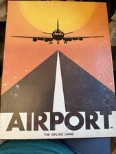 VTG Airport The Airline Game VINTAGE Dynamic Designs Board Game Unplayed