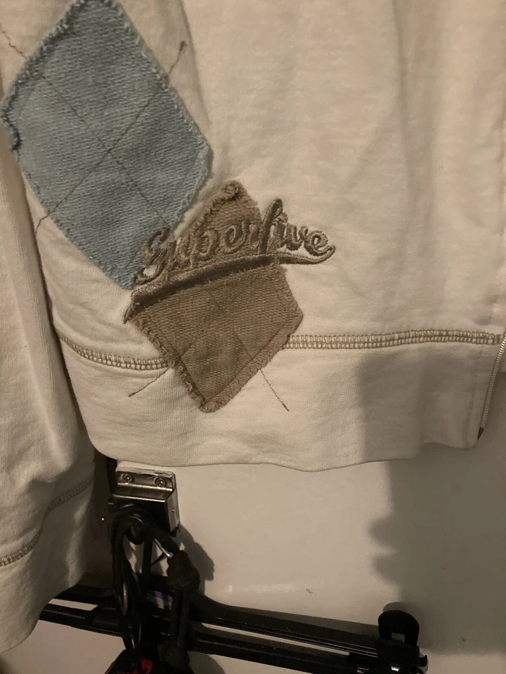 Cárdigan Crosshatch Hombre Años 70 Estilo Retro Vintage Talla Mediana.  Y4 Foto 3 de 4