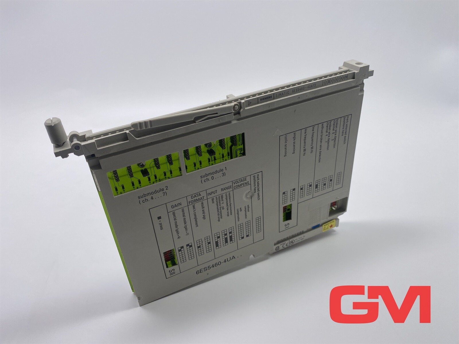 Siemens Analog Input 6ES5460-4UA13 Analog Input Module 460 Simatic E-Stand 3