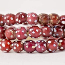 Venetian Skunk Red Trade Beads