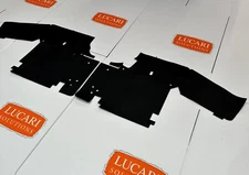 LUCARI matting Fits Land Rover Defender RHD 2.2 2.4 TDCI front seat box 90 110