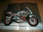 Vintage 1987 ? Yamaha Motorcycle Brochure Fz700