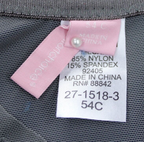 Comfort Choice Front Closur Wireless Unlined Full Coverage Bra NWT Sz 54C #H6443 - Picture 6 of 6