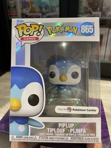 Funko Pop! Games: Pokemon - Piplup #865 Pearlescent