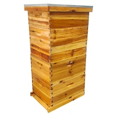 5-layer beehive, including 2 deep and 3 medium hive bodies, upgraded version