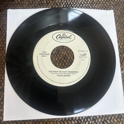 Trace Adkins, More / The Night He Can't Remember, 7'' 45rpm, Vinyl VG+