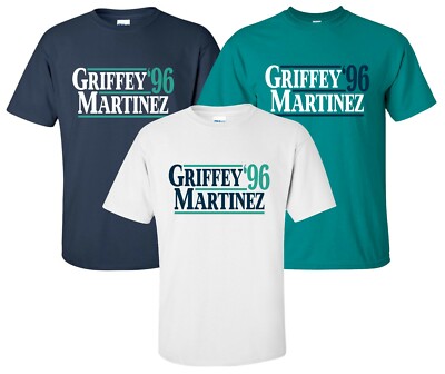 Griffey Martinez '96 T-Shirt Sizes S-4XL president election custom sports gift