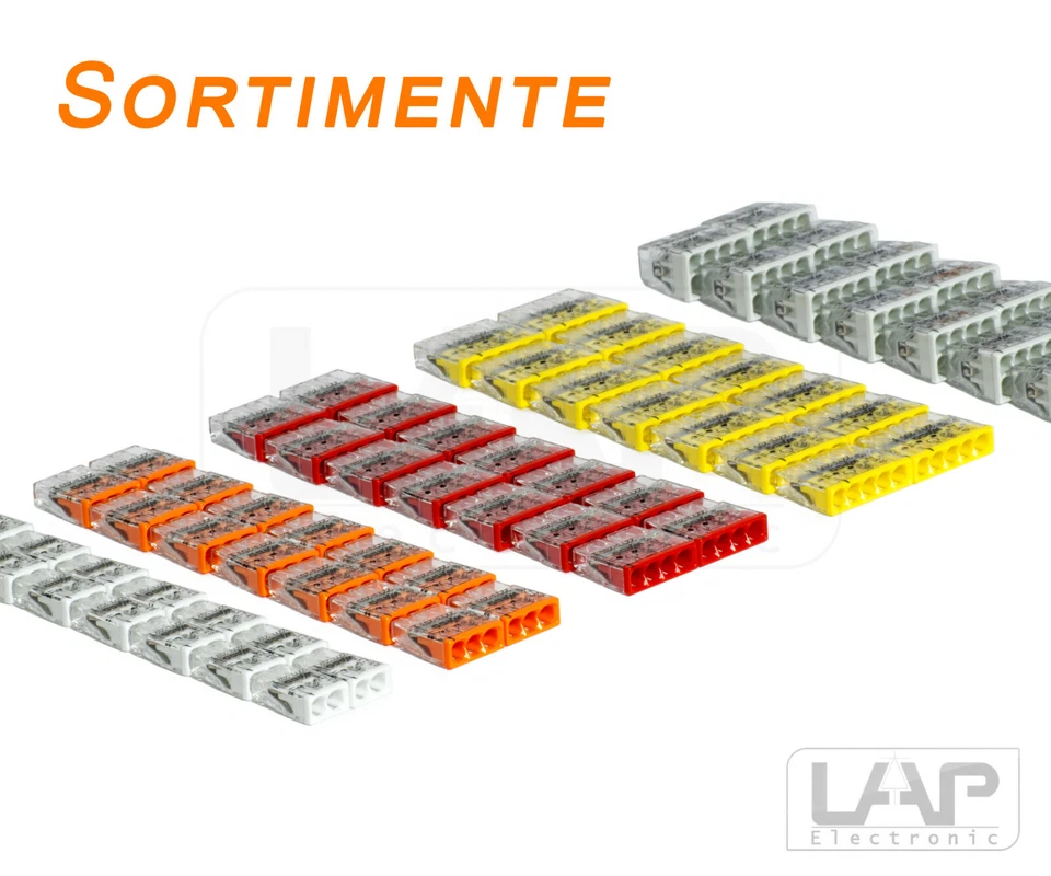 WAGO Klemmen 2273 SET I 2273-202 2273-203 2273-204 2273-205 2273-208 I Sortiment