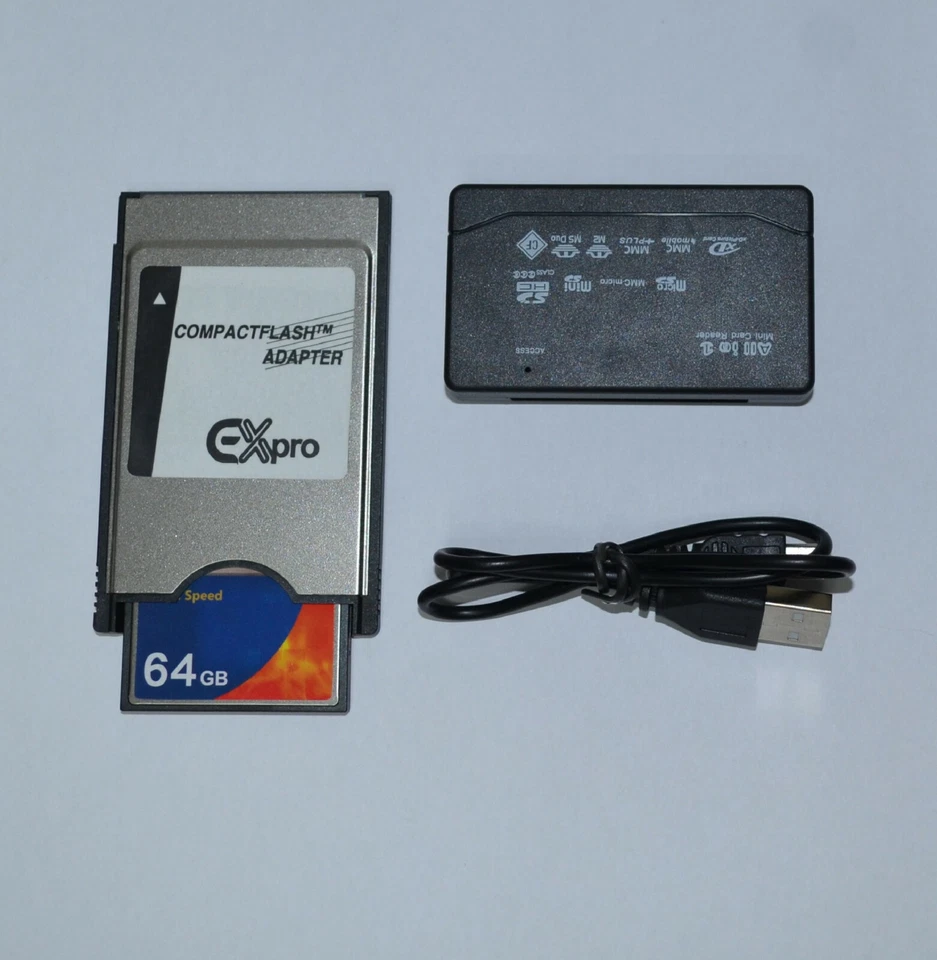 64 GB PCMCIA für Mercedes Benz System Comand APS C197 W212 W204 W221 W207 - Bild 2 von 2