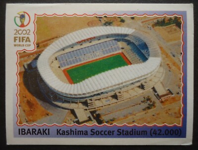 Panini Sticker 16 Ibaraki Kashima Soccer Stadium WM 2002 Korea Japan
