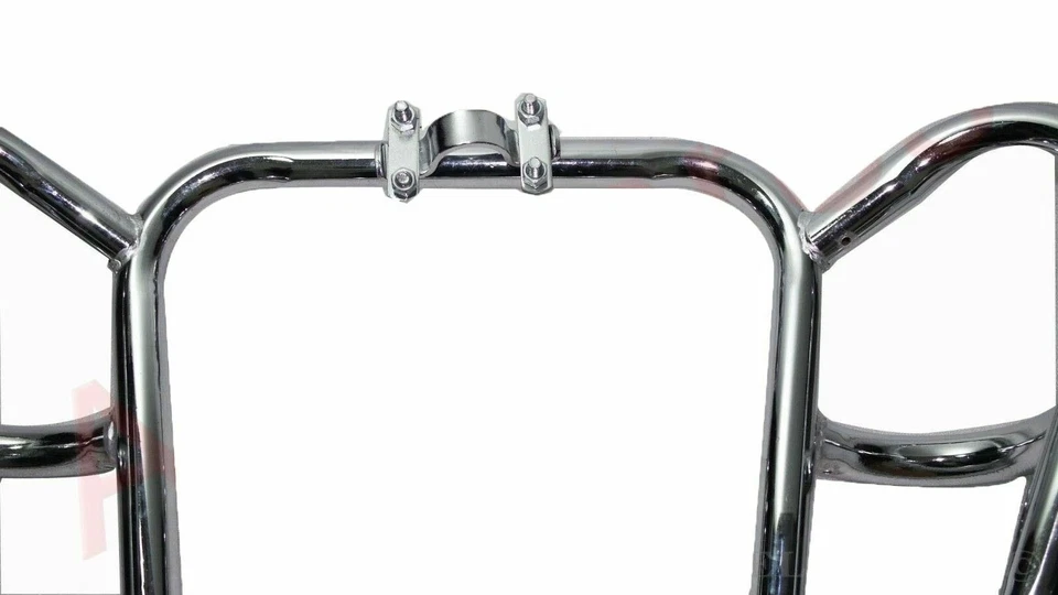 Nuevo protector de pierna cromado de acero de alta resistencia barra de choque Jawa motocicletas EC Foto 4 de 4