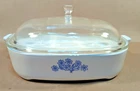 VNTG Corning Browner Grille #68-8100 Montgomery Ward Signature Casserole w/Lid