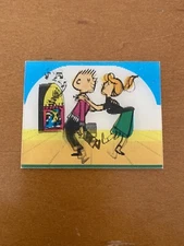 Vintage Vari Vue Varivue 1950s Dancing Teens Jukebox Lenticular Flicker